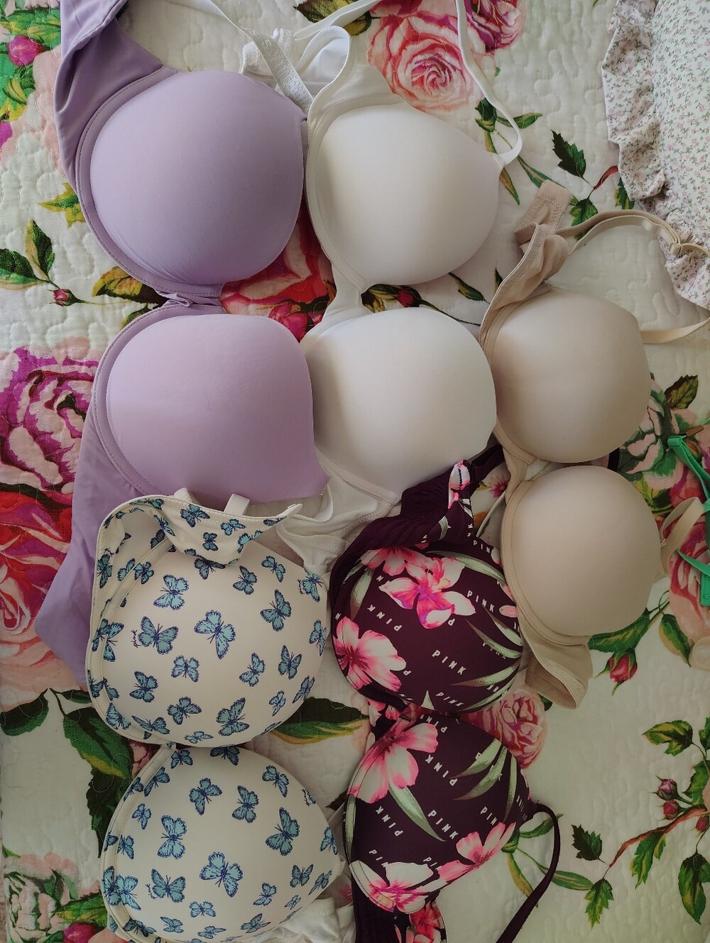 Pink - VS Push Up Women’s Bras